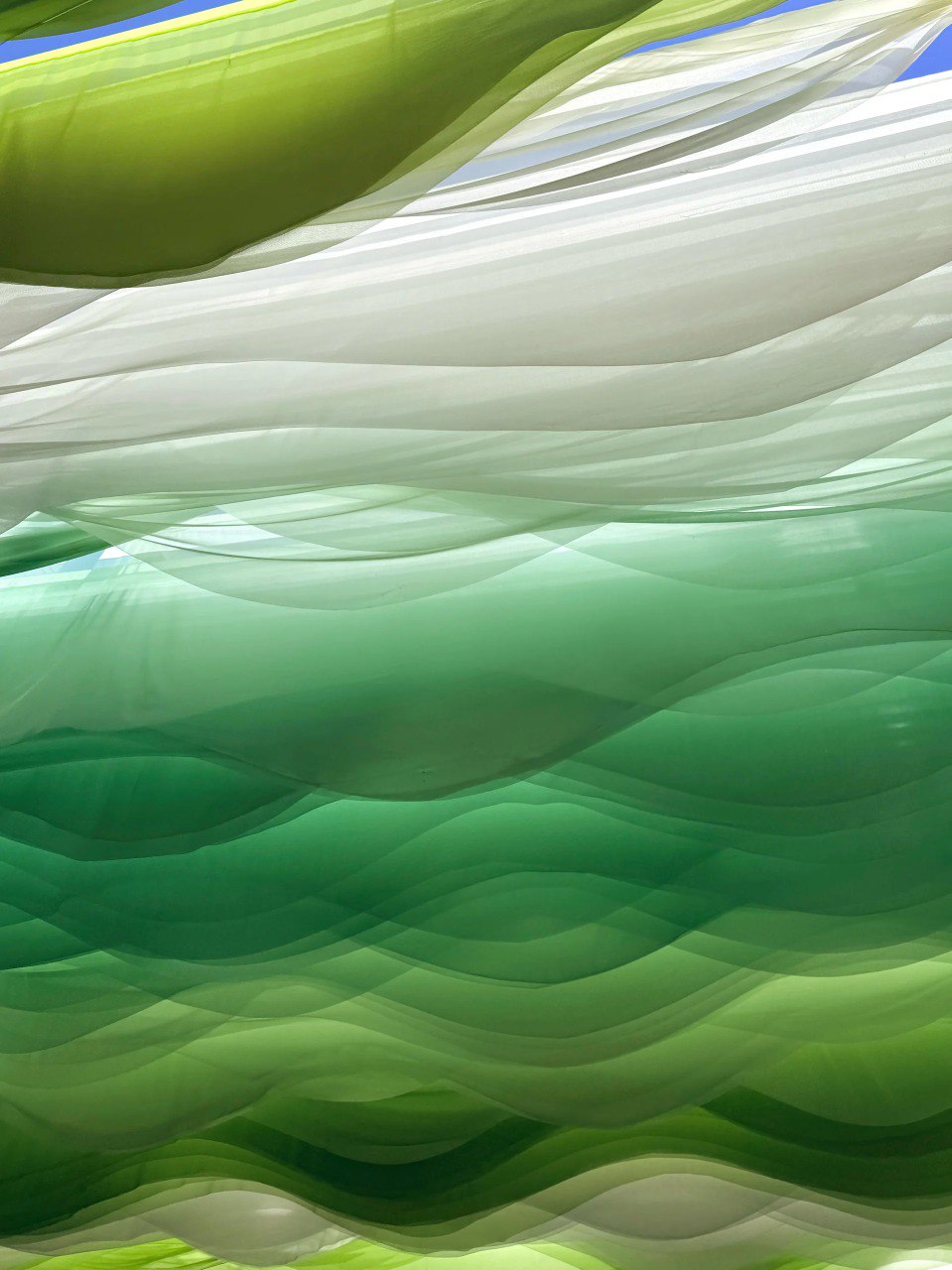 白沙古镇轻纱彩带